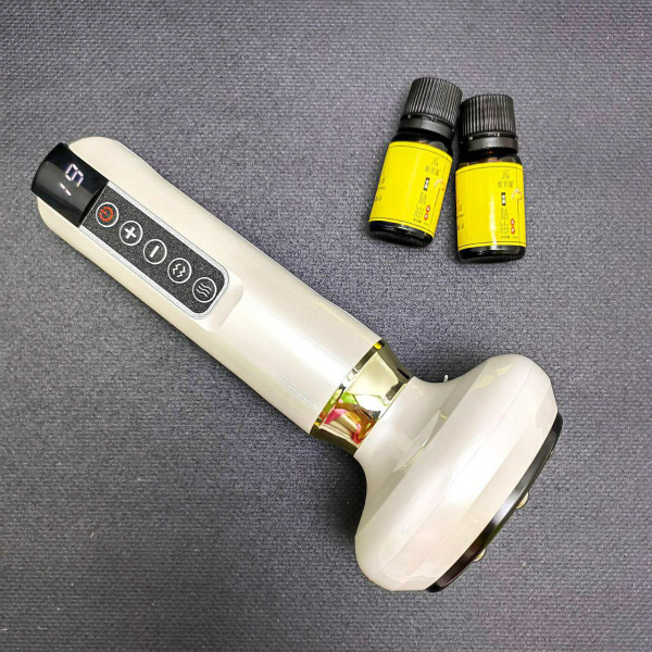 Вакуумный антицеллюлитный массажер для тела Intellegent negative pressure cupping massage instrument с ИК-прогревом DS-A15 (12 режимов работы, 12 уровней интенсивности)